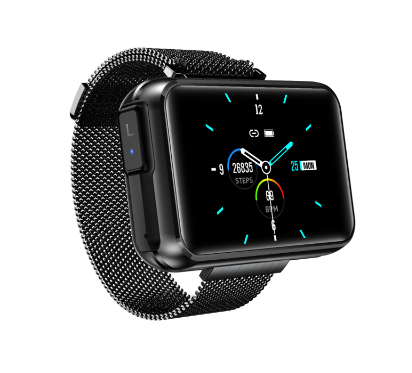 Montre Connectée SANLEPUS avec Écouteurs Sans Fil – Appels Bluetooth & Musique