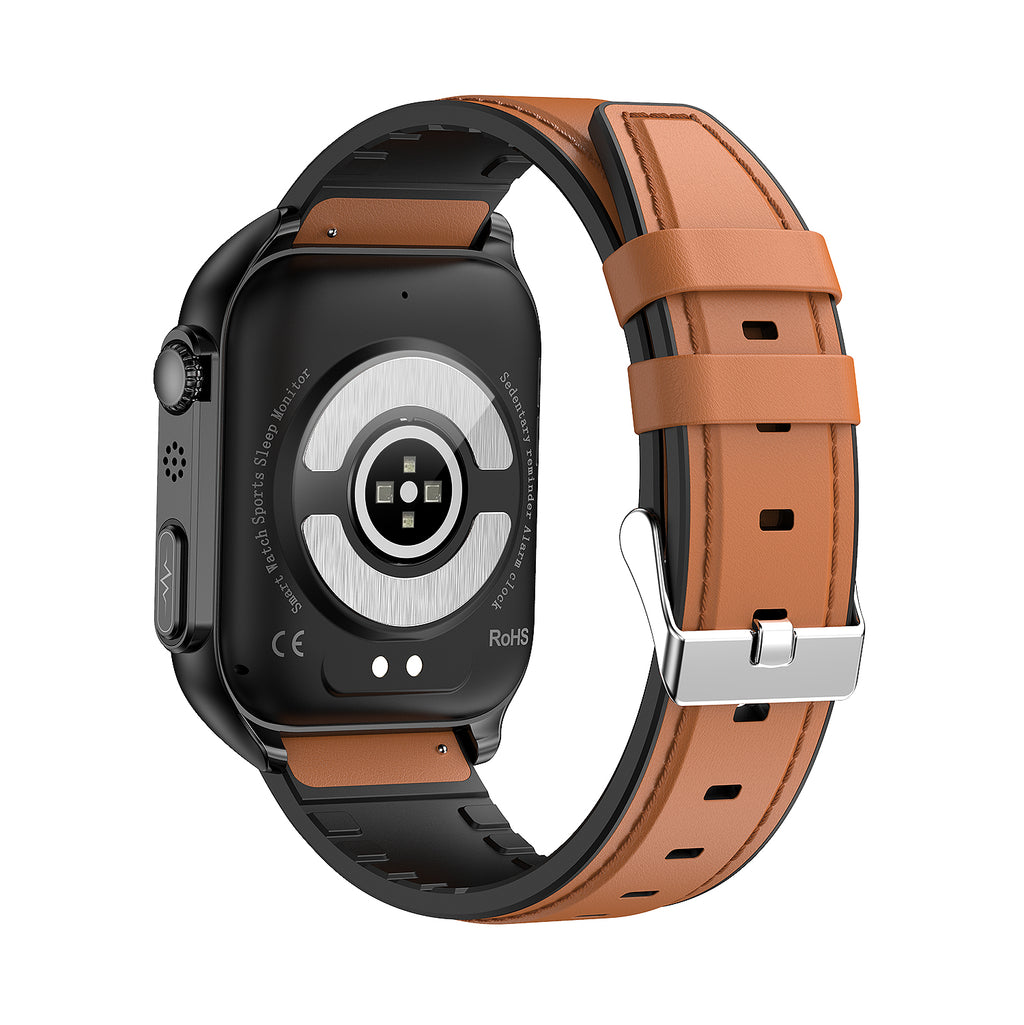 Montre Connectée TK12 ECG – Suivi Santé, Fréquence Cardiaque, Sommeil & Appels Bluetooth