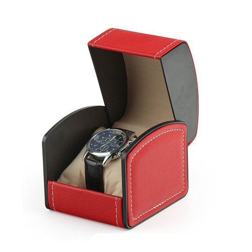 Coffret à montre élégant en cuir – Boîte de rangement premium - Ejalahshop