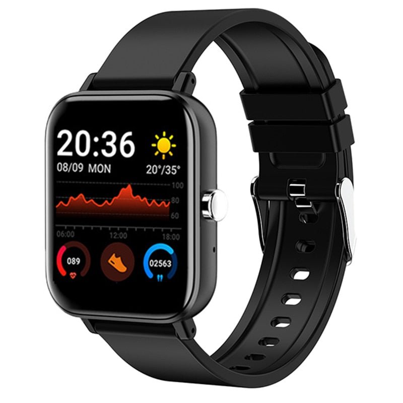 Montre Connectée pour homme et Femme Bluetooth – Suivi Santé & Activité Bracelet Intelligent - Ejalahshop