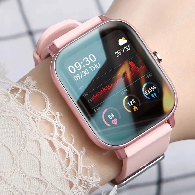Montre Connectée pour homme et Femme Bluetooth – Suivi Santé & Activité Bracelet Intelligent - Ejalahshop