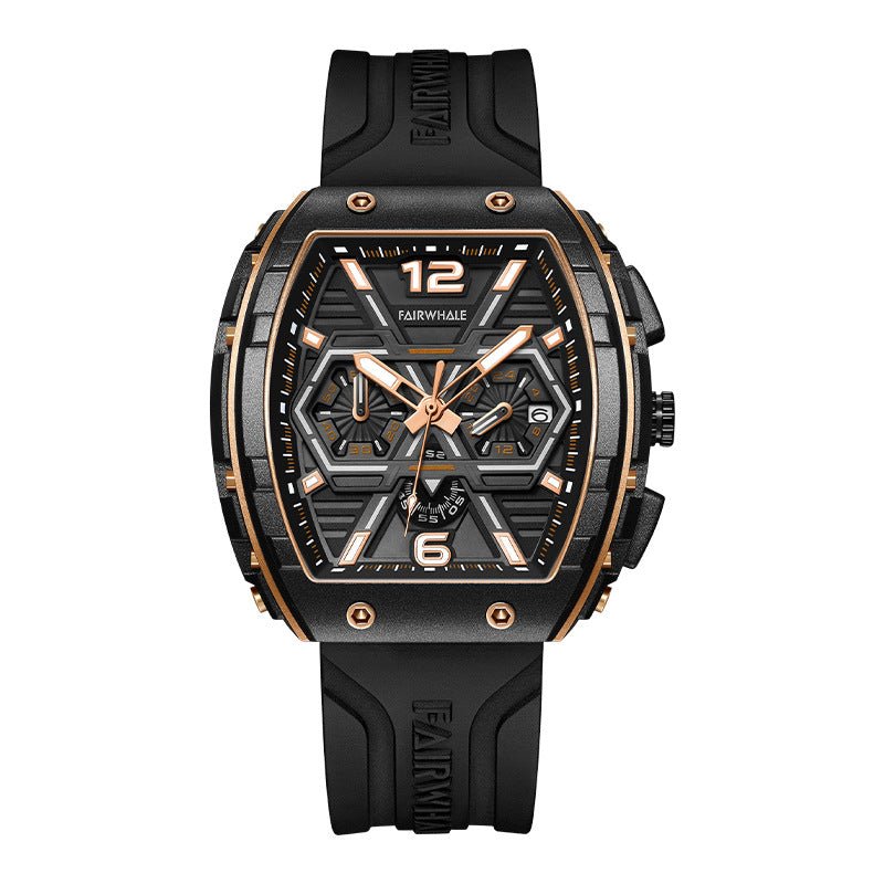 Montre Homme Quartz Multifonction – Style Décontracté Moderne - Ejalahshop