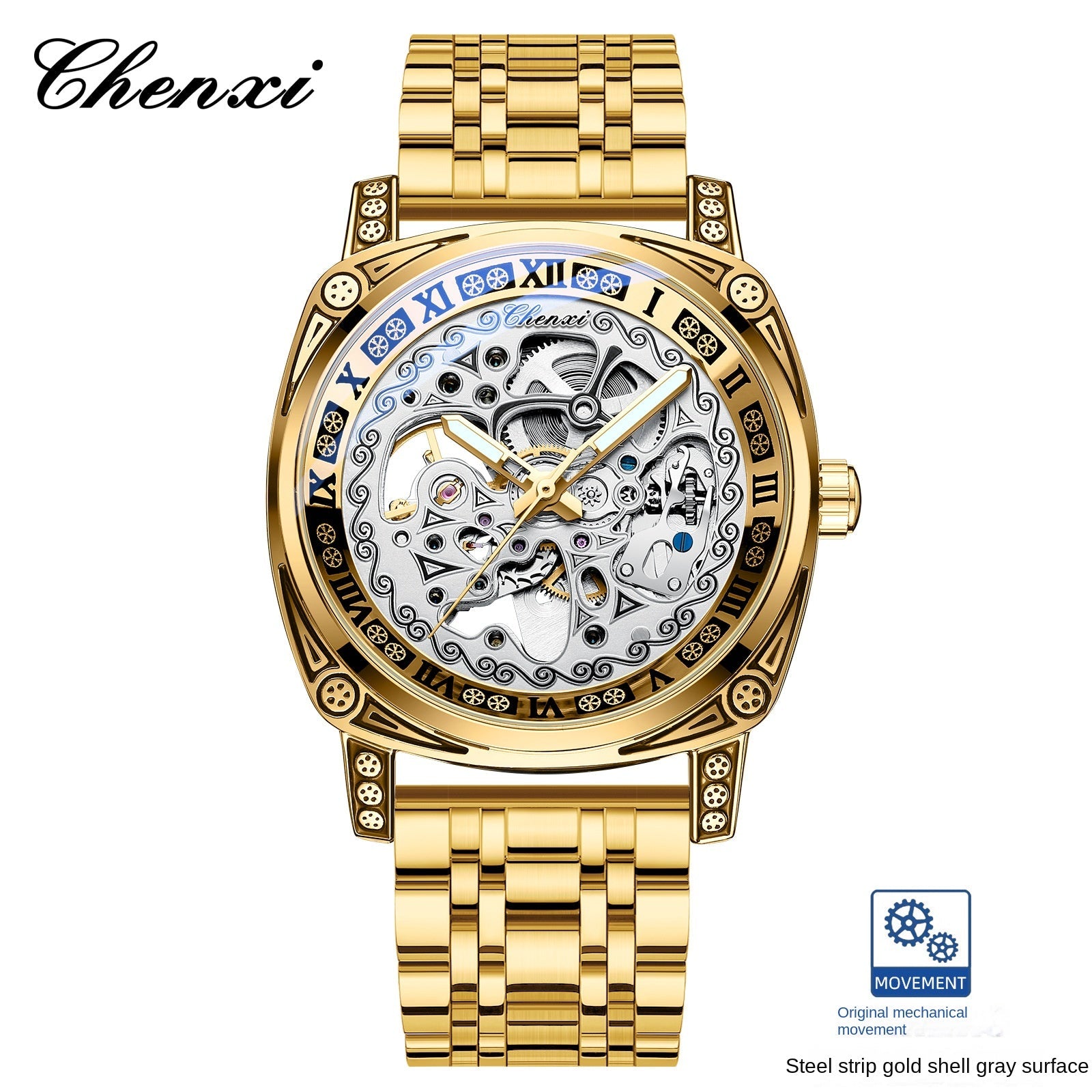 Montre Homme Vintage Gravée – Élégance Intemporelle - Ejalahshop