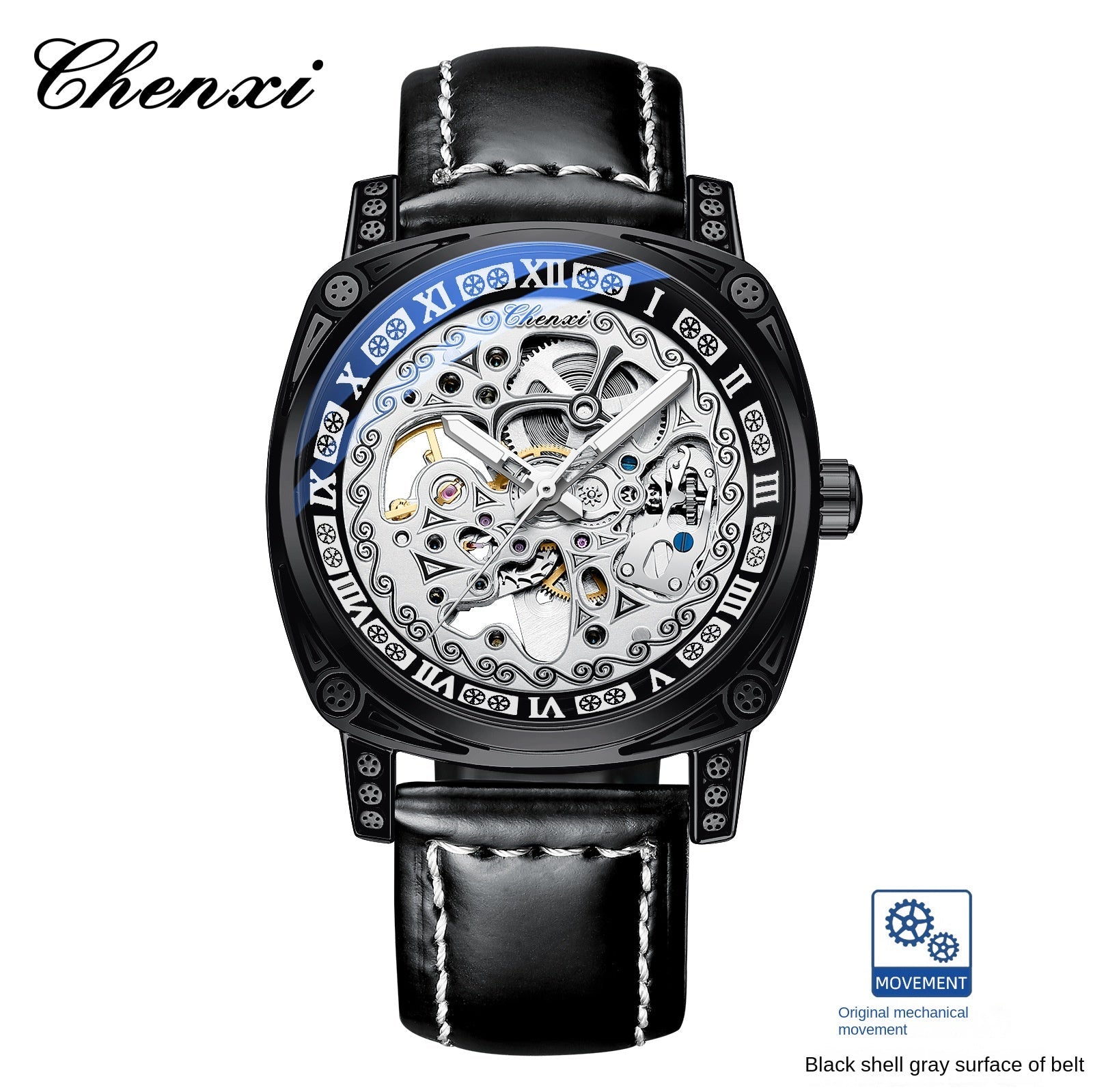 Montre Homme Vintage Gravée – Élégance Intemporelle - Ejalahshop
