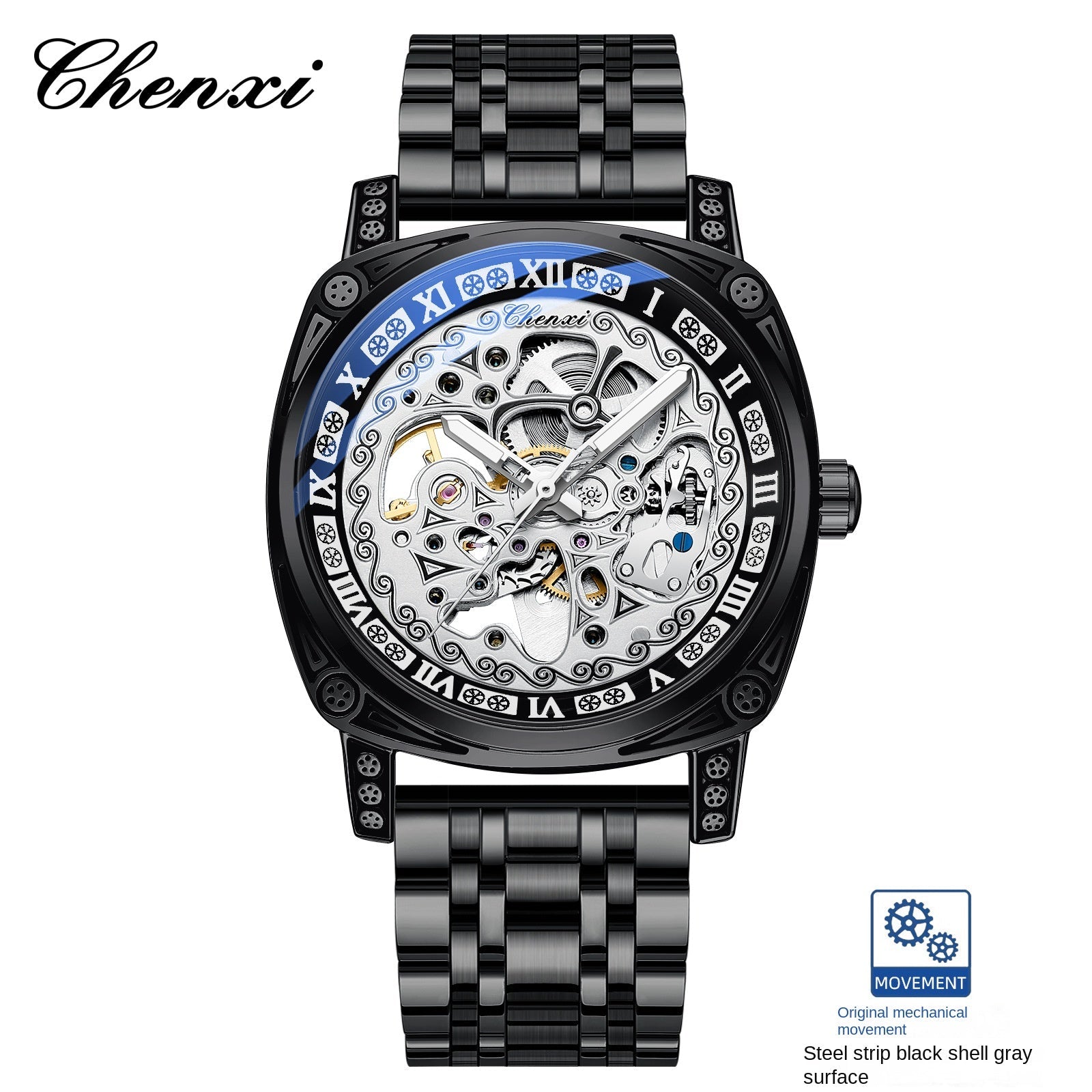 Montre Homme Vintage Gravée – Élégance Intemporelle - Ejalahshop