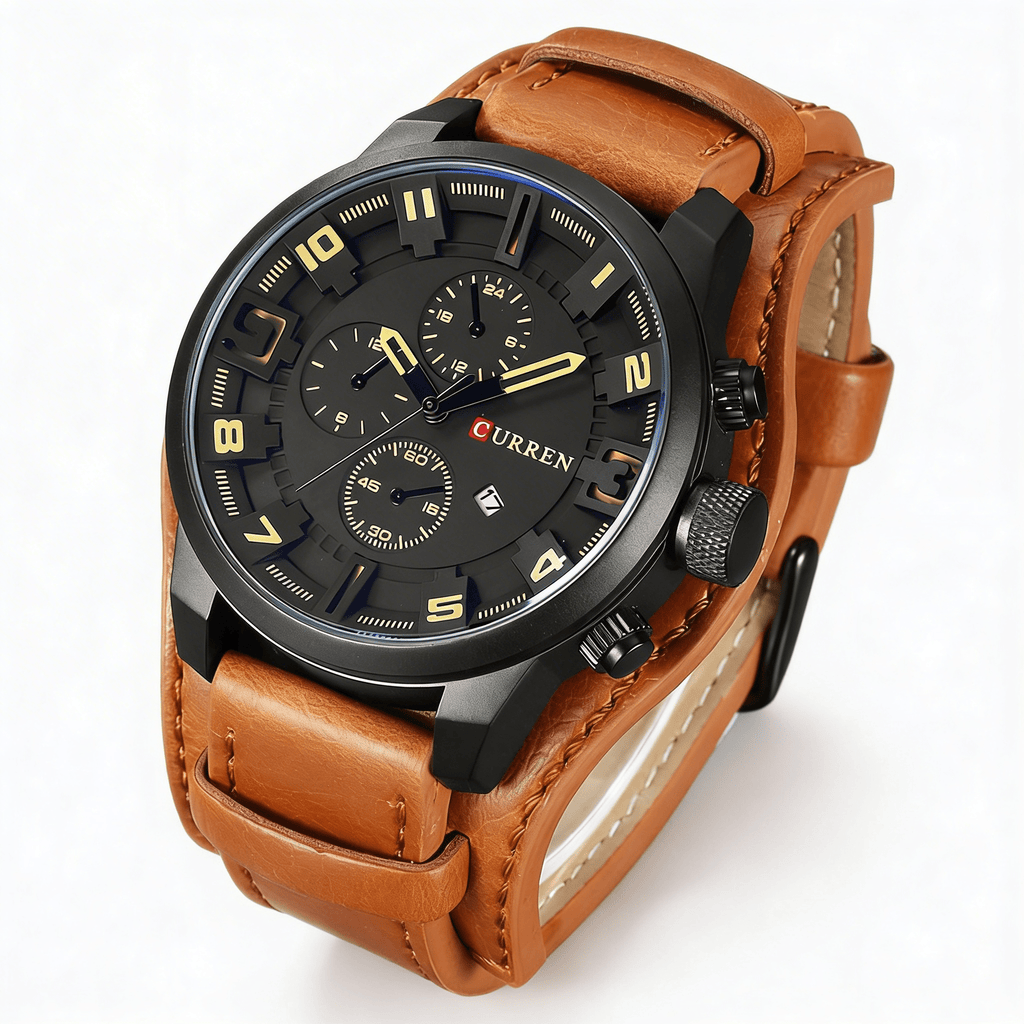 Montre Quartz CURREN Military – Homme - Ejalahshop