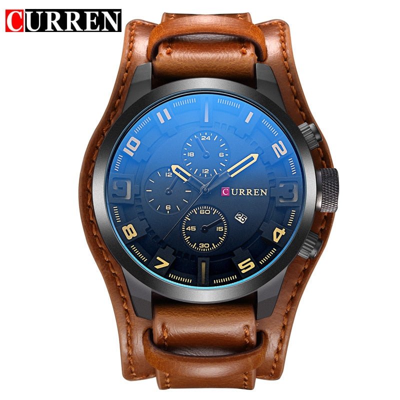 Montre Quartz CURREN Military – Homme - Ejalahshop