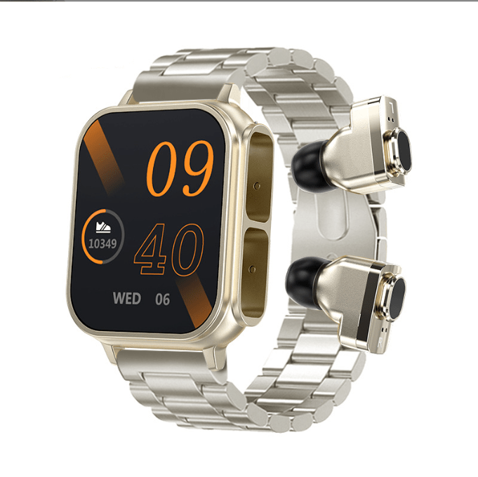 N22 smart watch 2023TWS Bluetooth headset two in one multi sport heart rate and blood pressure monitoring - Ejalahshop