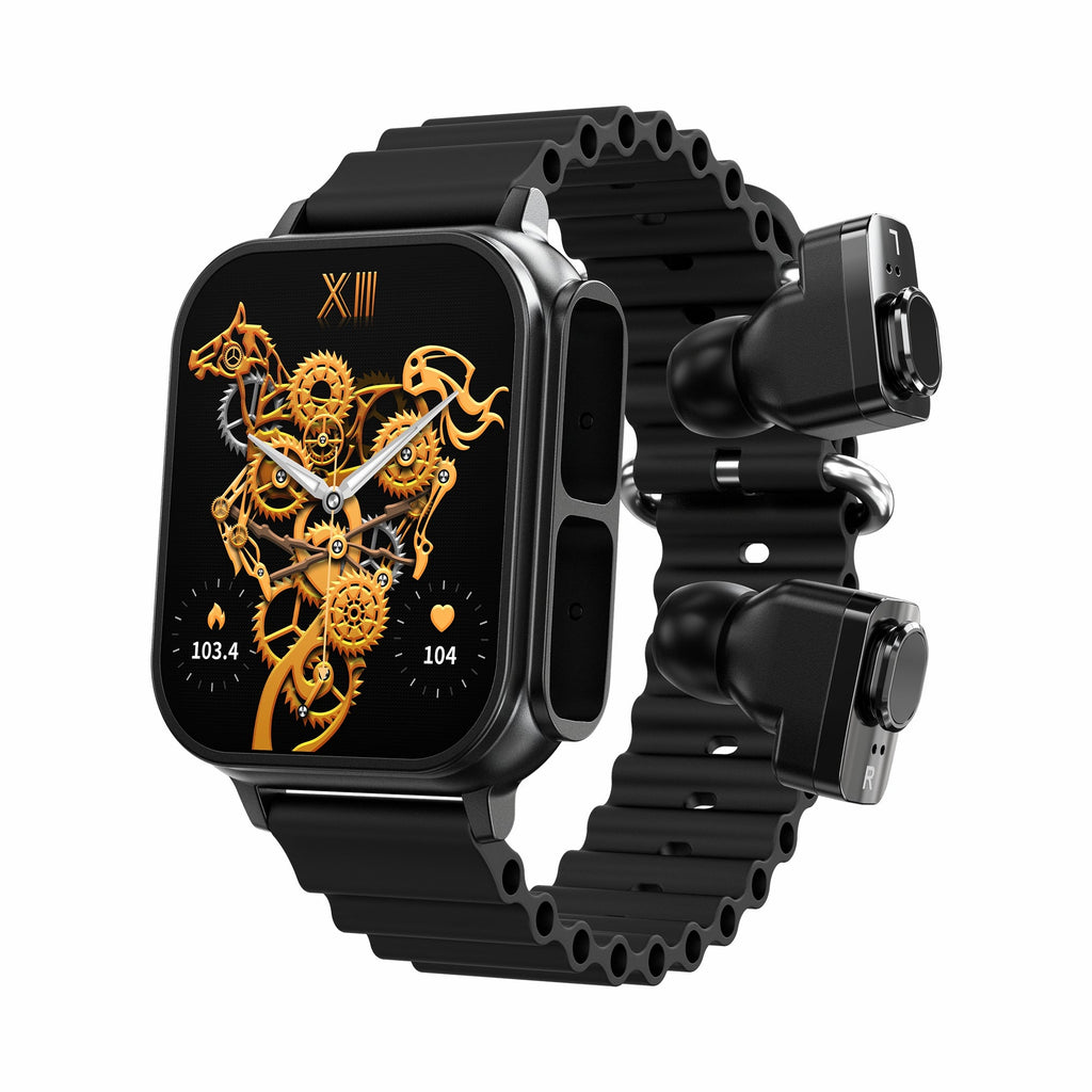 N22 smart watch 2023TWS Bluetooth headset two in one multi sport heart rate and blood pressure monitoring - Ejalahshop