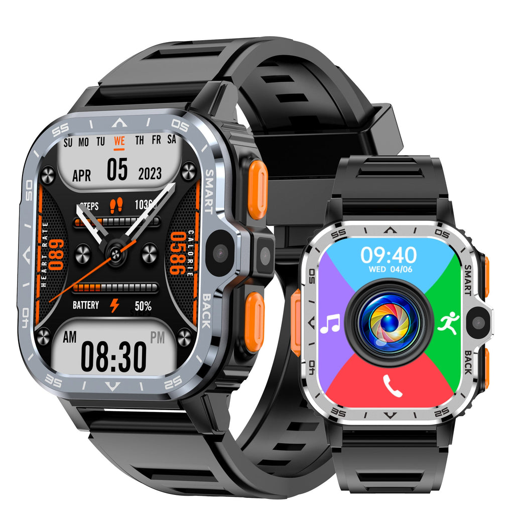 Smart Watch 5G Full Network SIM Card Google Store APP Download Video Photography Sports - Ejalahshop