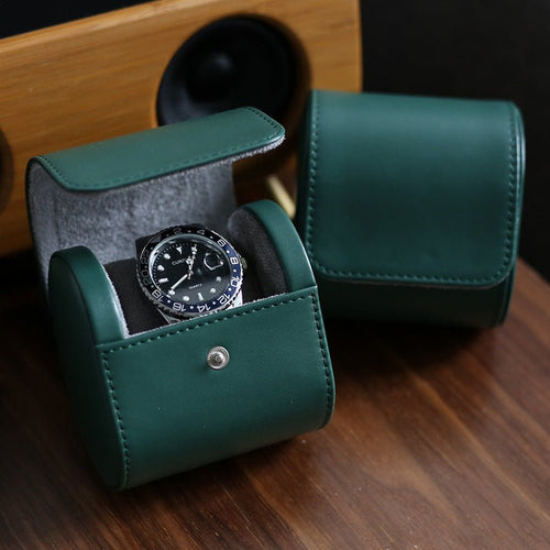 Watch Box Single Portable Watch Box High - End Storage Box Single Watch Drop - Proof Watch Packaging Mechanical Watch Bag Portable - Ejalahshop